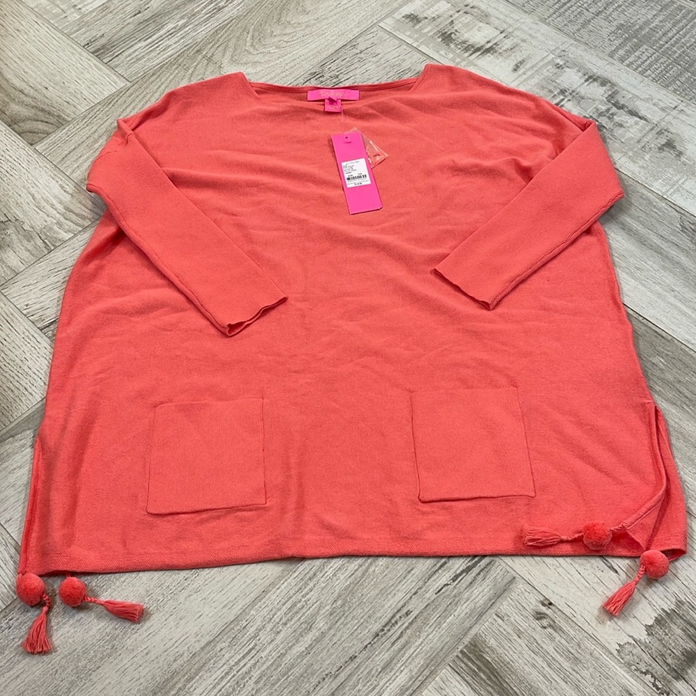 Coral Elba Sweater